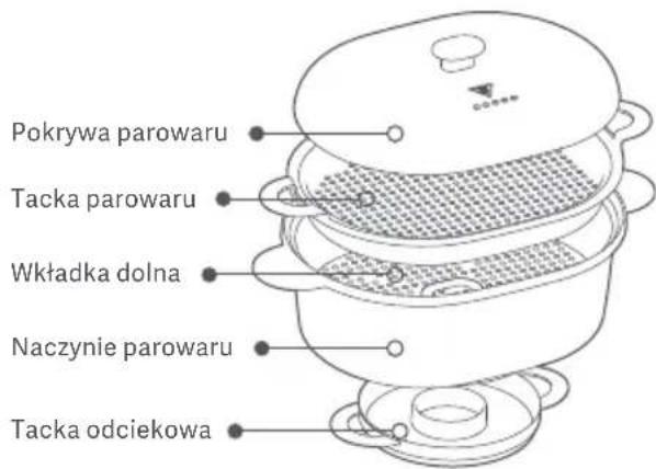Xiaomi Smart Cooking Robot - Zestaw/koszyk do gotowania na parze - 3