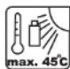 Yard Force EasyMow 260B - Warnsymbole auf dem Akkublock - 5