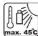 Yard Force EasyMow 260B - Simboli di avvertenza sul gruppo batteria - 4