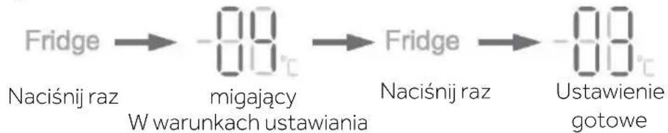 HAIER HSW59F18DWPT - Regulacja temperatury chłodziarki - 1