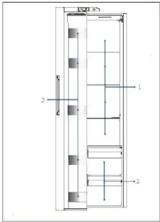 HAIER HSW59F18DWPT - Ukládání do prostoru mrazničky - 1