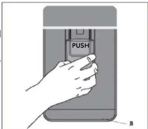 HAIER HSW59F18DWPT - Water tappen uit de dispenser - 1