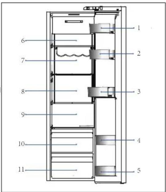 HAIER HSW59F18DWPT - Съхранение в хладилната част - 1