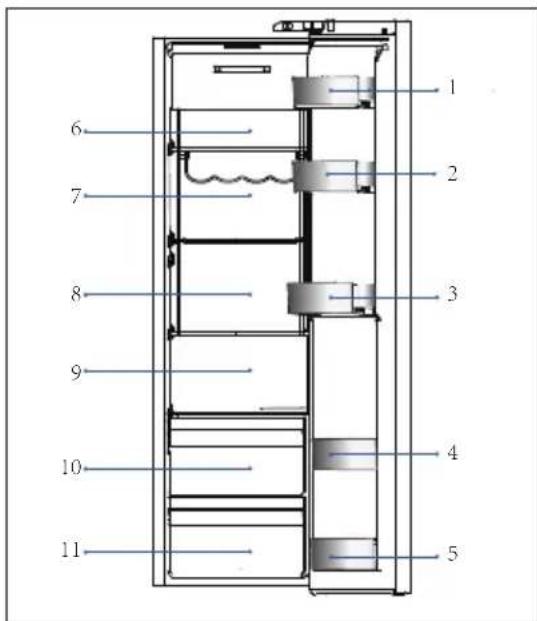 HAIER HSW59F18DWPT - Przechowywanie w komorze chłodziarki - 1