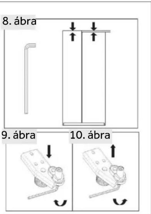 HAIER HSW59F18DWPT - Az ajtók finomhangolása - 2