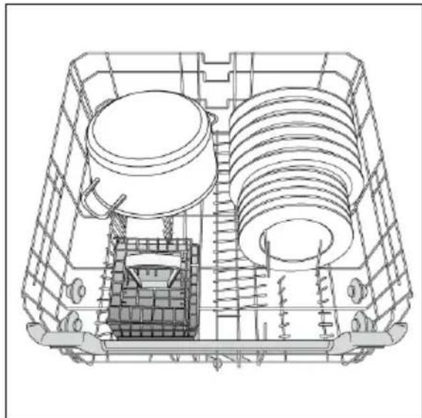 HAIER XFB 5C1S3FX - UTILISATION DU PANIER SUPÉRIEUR - 4