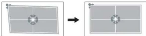 ULTIMEA Apollo P60 - Vertical / Horizontal correction - 1