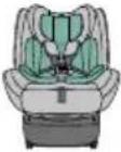 CHICCO Unico Evo i-Size - 100-150 cm: - 1