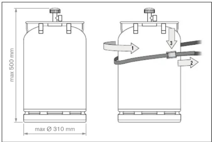 Outdoorchef Auckland 4+ G - GASSFLASKER - 1