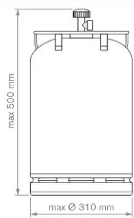 Outdoorchef Auckland 4+ G - BOMBOLE DI GAS - 1