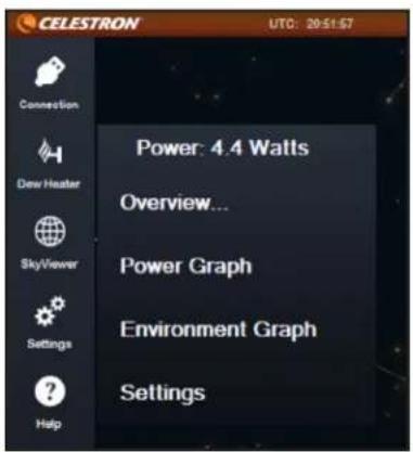 CELESTRON Smart DewHeater and Controller 2x - Utilizzo del comando anticondensa con il software CPWI - 1