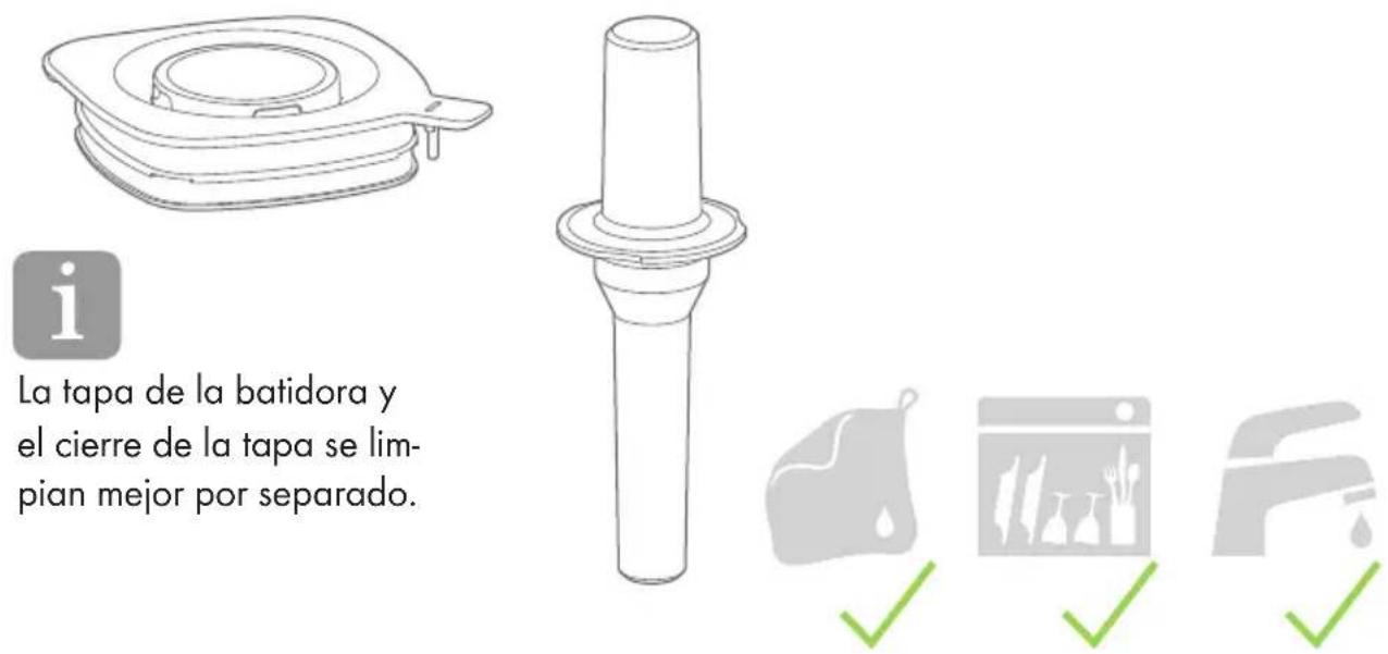 Zwilling Enfinigy Table Blender - Limpieza de la tapa de la batidora y el prensador - 1