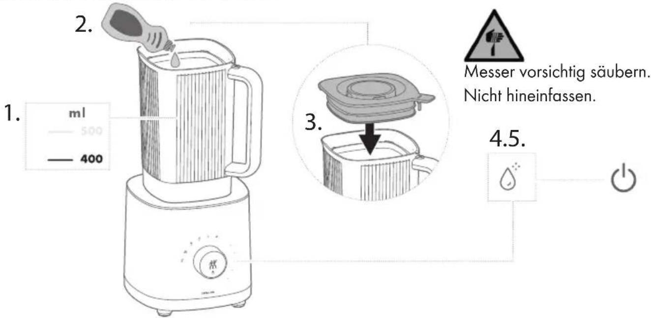 Zwilling Enfinigy Table Blender - Mixerbecher reinigen - 1