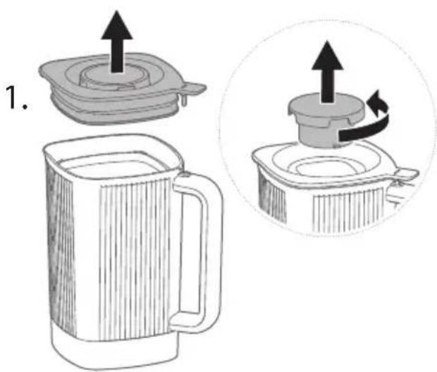 Zwilling Enfinigy Table Blender - Заполнение ингредиентов - 1