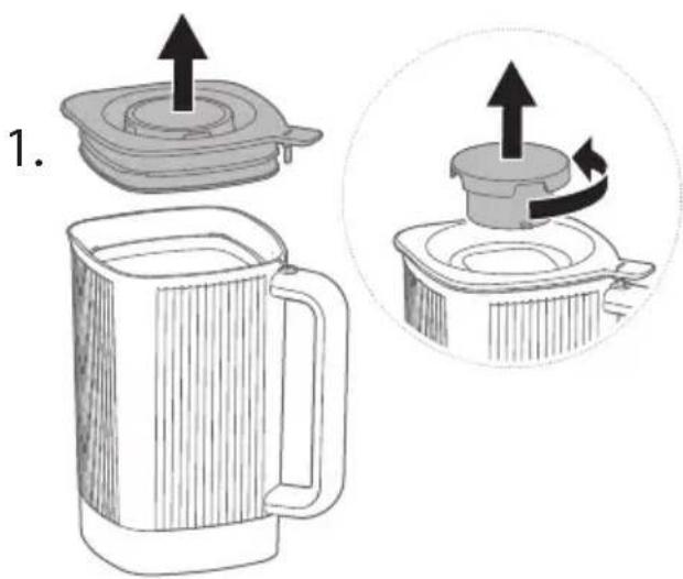 Zwilling Enfinigy Table Blender - Introduzione degli ingredienti - 1