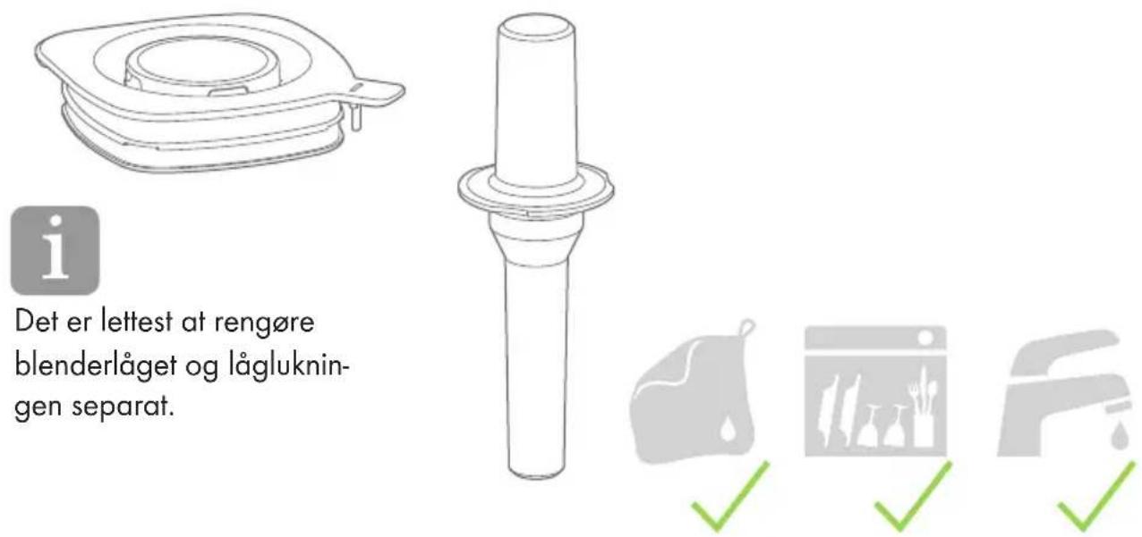Zwilling Enfinigy Table Blender - Sådan rengør du blenderlåget og stamperen - 1