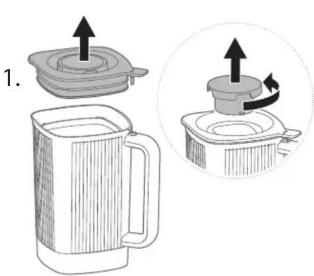 Zwilling Enfinigy Table Blender - Introdução dos ingredientes - 1
