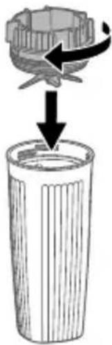 Zwilling Enfinigy Personal Blender - Putting the blender bowl on the base - 2