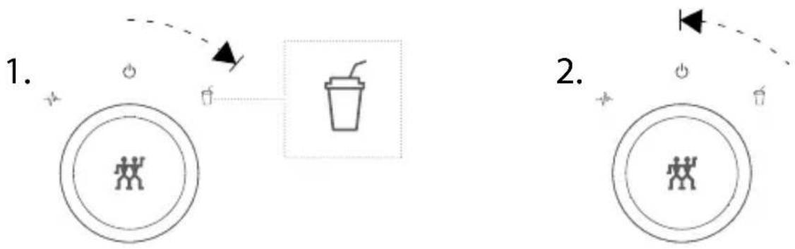 Zwilling Enfinigy Personal Blender - Preparazione di un frullato con il programma automatico - 1
