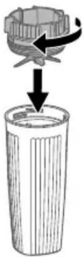 Zwilling Enfinigy Personal Blender - Collocazione della caraffa sulla base del mixer - 2