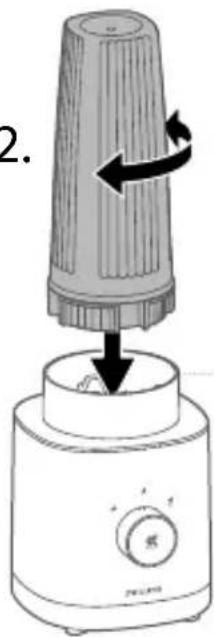 Zwilling Enfinigy Personal Blender - Ta med mixdryck - 4