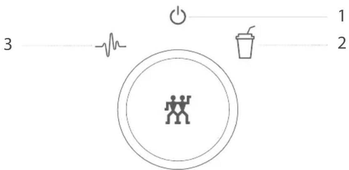 Zwilling Enfinigy Personal Blender - Programfunktioner - 1