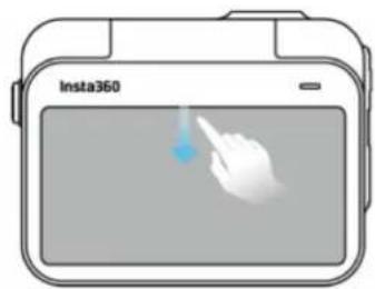 INSTA360 Go 3S - Utilisation de l'écran tactile - 2