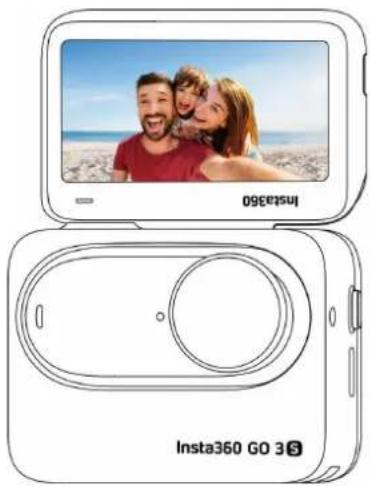 INSTA360 Go 3S - Utilisation de la GO 3S et de l'Action Pod : - 1