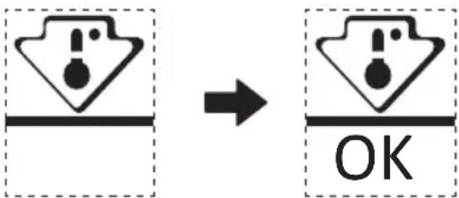 COMFEE RCT210WH2 - PEC IZVELES: OK-temperatūras indicators - 1