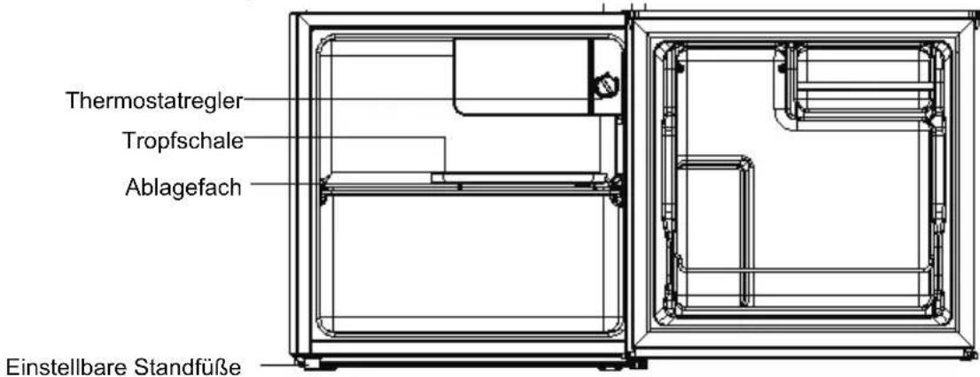 COMFEE RCD50WH2 - Komponentenbezeichnung - 1