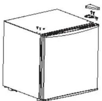 COMFEE RCD50WH2 - Αλλαγές αριστερής και δεξιάς πόρτας - 5