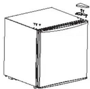 COMFEE RCD50WH2 - Zamenjava desne in leve strani vrat - 5