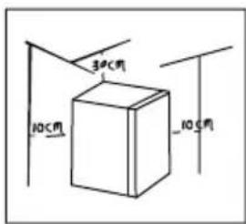 COMFEE RCU40WH2 - Emplacement - 4