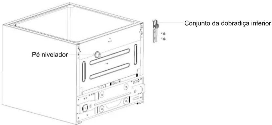 COMFEE RCU40WH2 - Nivelar os pés - 8