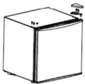 COMFEE RCU40WH2 - Zmiana kierunku otwierania drzwi - 5