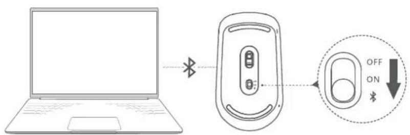 HONOR MagicBook Art 14 - Associer la souris Bluetooth à l'ordinateur - 1