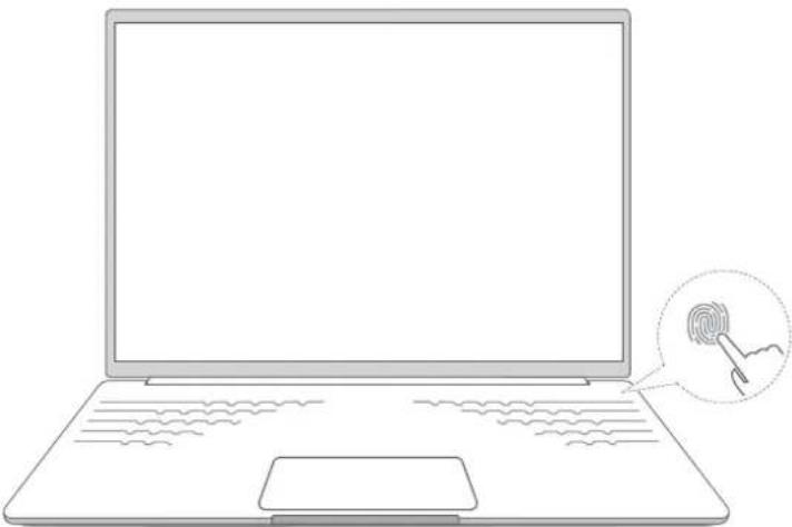 HONOR MagicBook Art 14 - Étape 3 : enregistrer une empreinte digitale - 1