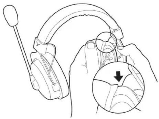 BEYERDYNAMIC MMX 300 PRO - HOW TO CHANGE THE HEADBAND PAD - 2