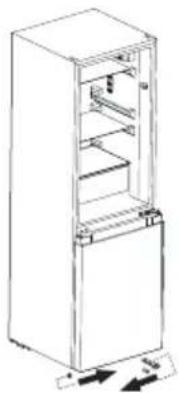 COMFEE RCB169WH2 - REVERSÃO DE PORTAS - 15
