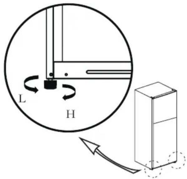 COMFEE RCB169WH2 - PÉS DE NIVELAMENTO - 1