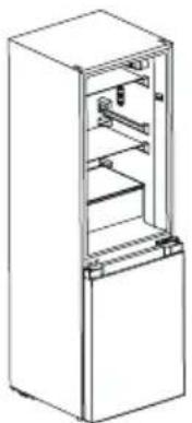 COMFEE RCB169WH2 - INVERSIONE DELLE PORTE - 14