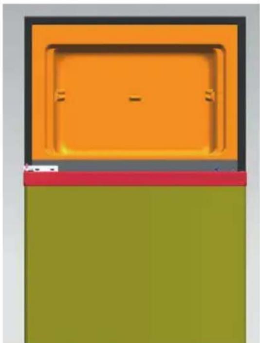 COMFEE RCT284DS2 - Inverter a abertura da porta (opcional) - 10