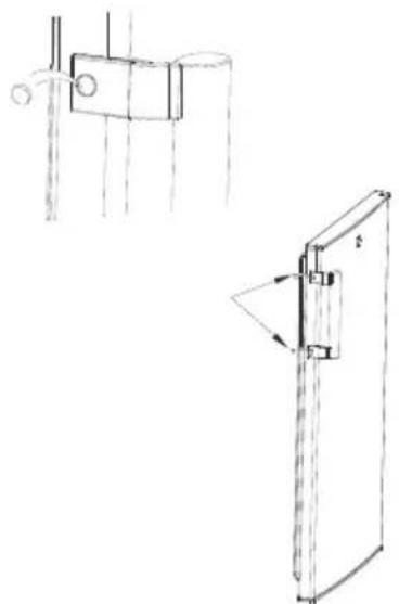 COMFEE RCT284DS2 - Iluminación del tirador de la puerta (opcional) - 3