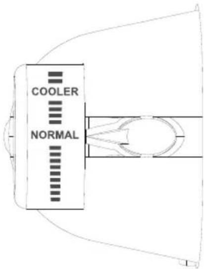 COMFEE RCD113WH2RT - Control de temperatura - 1