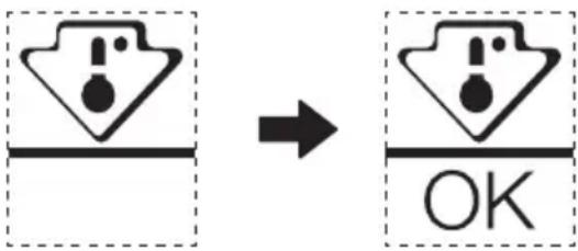 COMFEE RCD113WH2RT - OPCIONÁLIS: OK-hőmérsékletjelzés - 1