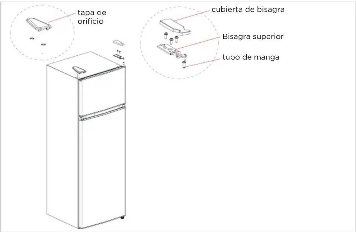 COMFEE RCT323WH2 - Piezas ya montadas en la puerta (como equipados): - 7