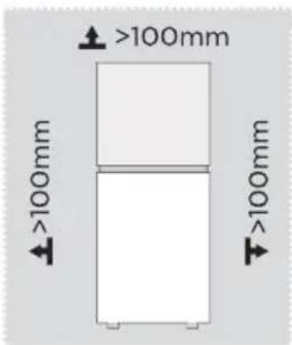 COMFEE RCT323WH2 - Dimensiones y limpieza - 1