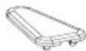COMFEE RCT323WH2 - Piezas ya montadas en la puerta (como equipados): - 2