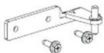 COMFEE RCT323WH2 - Parti già montate sulla porta (come spedite): - 3
