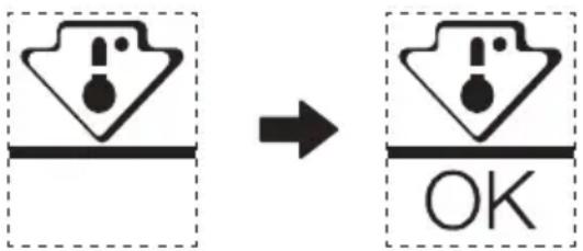 COMFEE RCT323WH2 - EN OPTION : Indicateur OK - température - 1